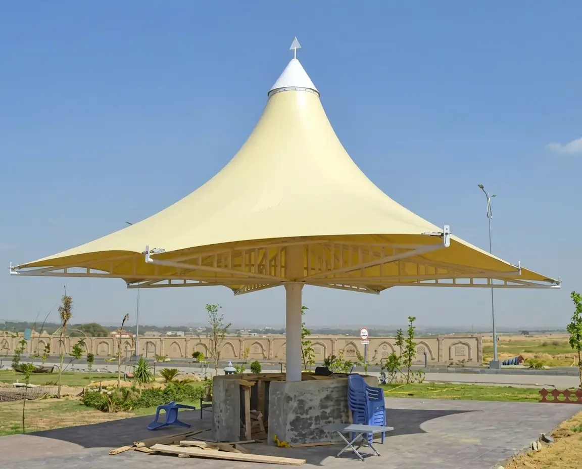 Public Seating Canopy