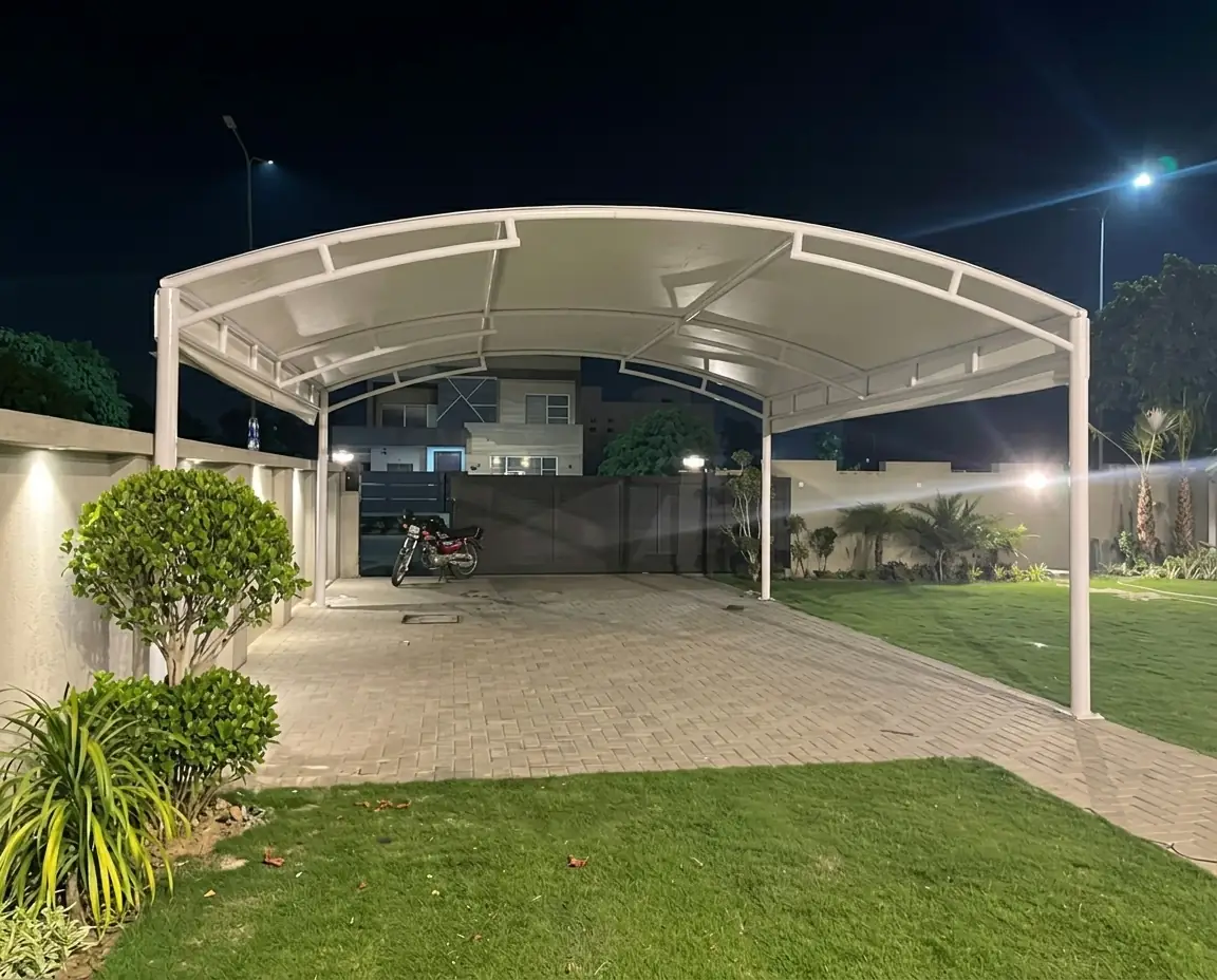 Blue Area Retail Canopy