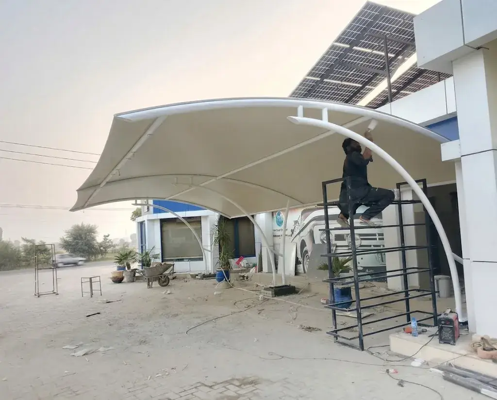 Event Lawn Tensile Roof