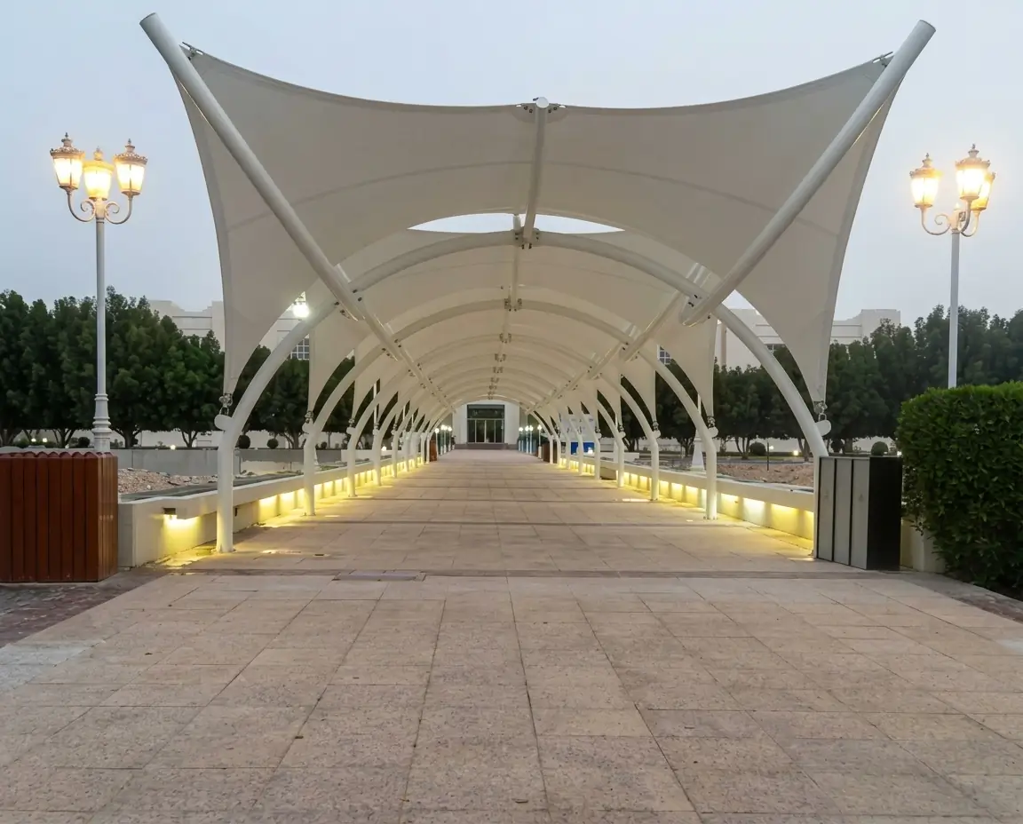 Campus Covered Walkway